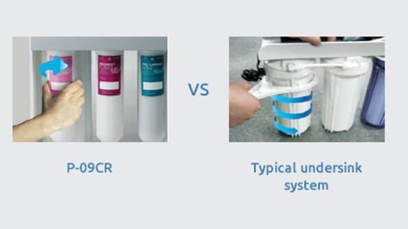 P-09CL 코웨이 언더싱크 대용량 물탱크 정수기 필터 교체법 - 코웨이 뉴저지 지역 상담 및 주문 917.250.4007 / CowayOnlineShop.com